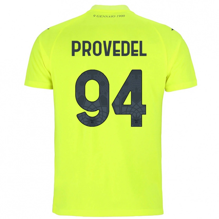 Danxen Kobiety Ivan Provedel #94 Fluorescencyjny Zielony Koszulka Bramkarska 2025/26