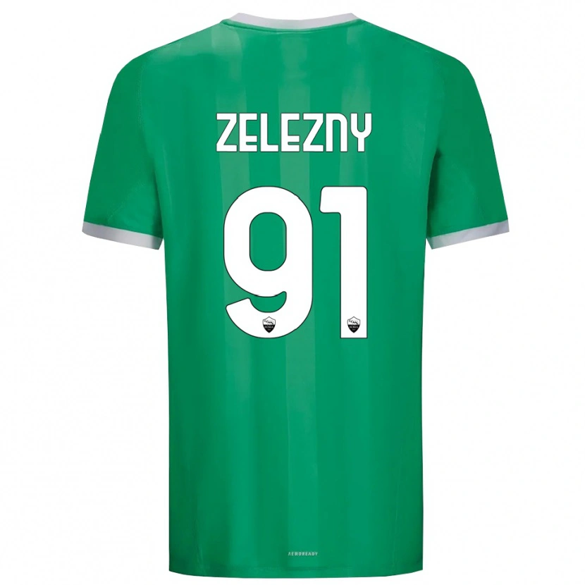 Danxen Kobiety Radoslaw Zelezny #91 Zielony Biały Koszulka Bramkarska 2025/26