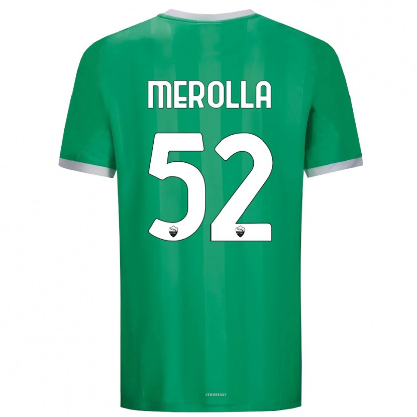 Danxen Kobiety Liliana Merolla #52 Zielony Biały Koszulka Bramkarska 2025/26