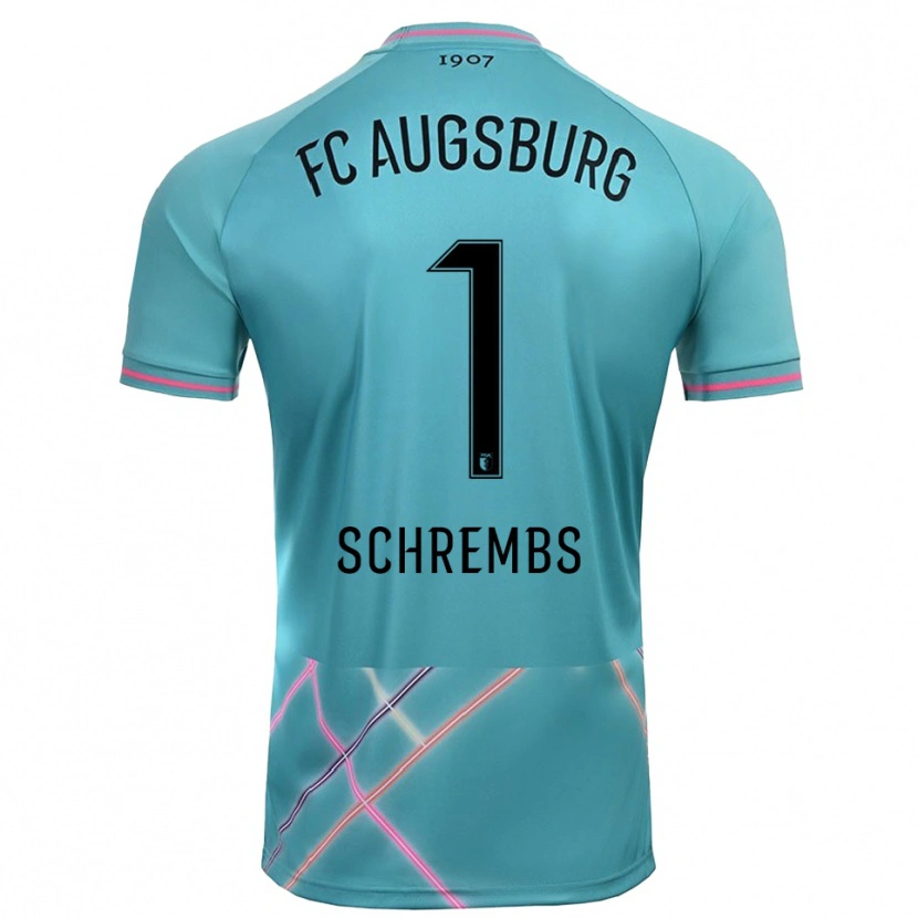 Danxen Kobiety Luis Schrembs #1 Jasnozielony Morski Koszulka Bramkarska 2025/26