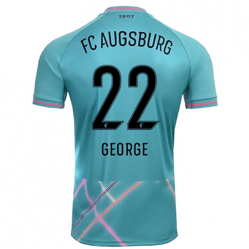 Danxen Kobiety Noah George #22 Jasnozielony Morski Koszulka Bramkarska 2025/26