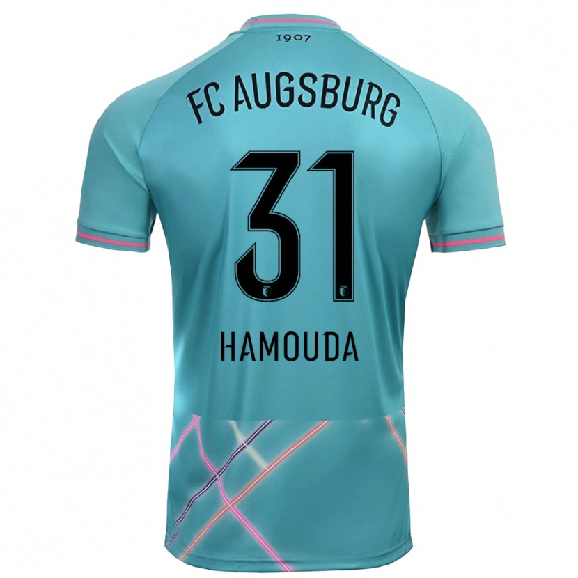 Danxen Kobiety Hania Hamouda #31 Jasnozielony Morski Koszulka Bramkarska 2025/26