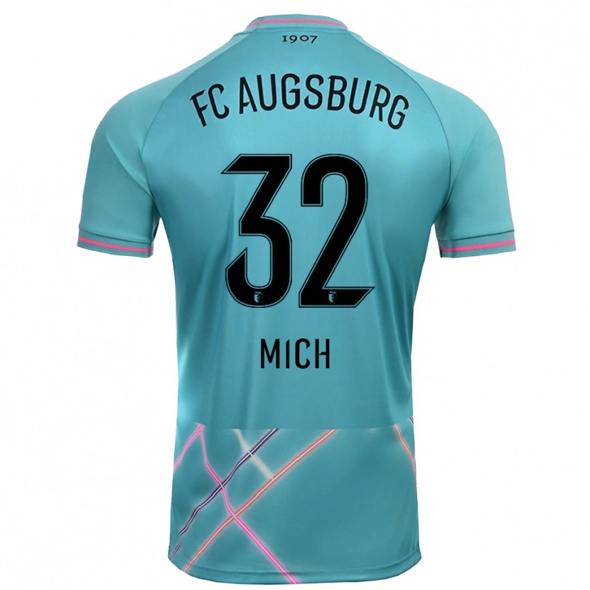 Danxen Kobiety Fabian Mich #32 Jasnozielony Morski Koszulka Bramkarska 2025/26