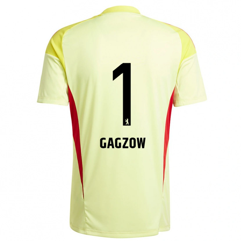 Danxen Kobiety Fritz Gagzow #1 Jasnożółty Czarny Koszulka Bramkarska 2025/26