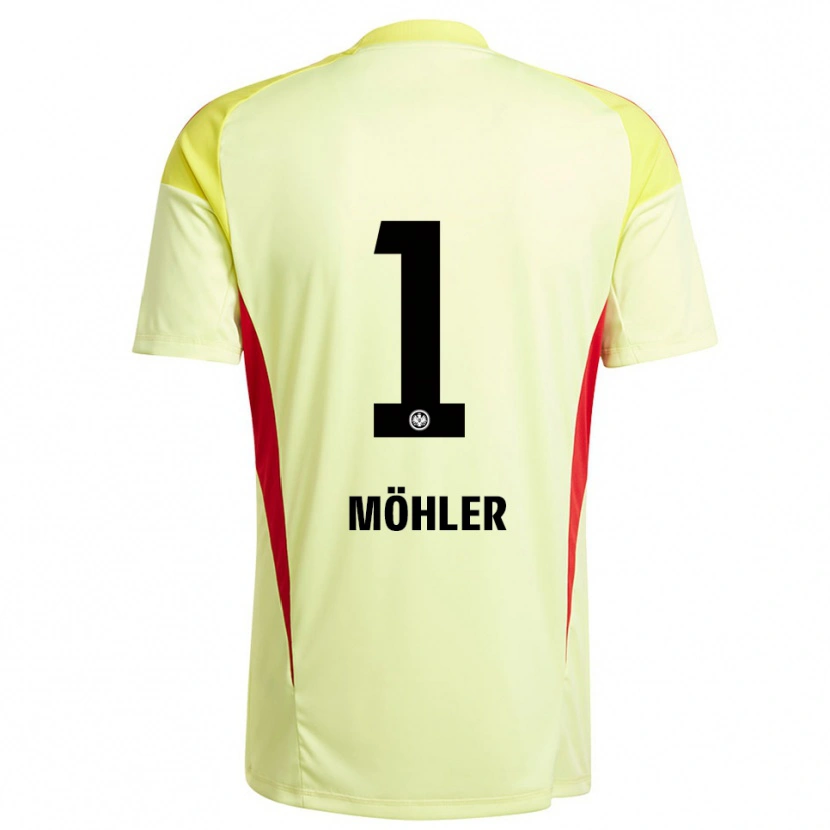 Danxen Kobiety Emil Möhler #1 Jasnożółty Czarny Koszulka Bramkarska 2025/26