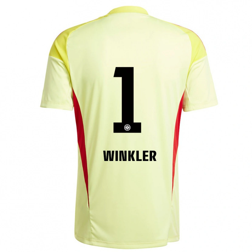Danxen Kobiety Sophia Winkler #1 Jasnożółty Czarny Koszulka Bramkarska 2025/26