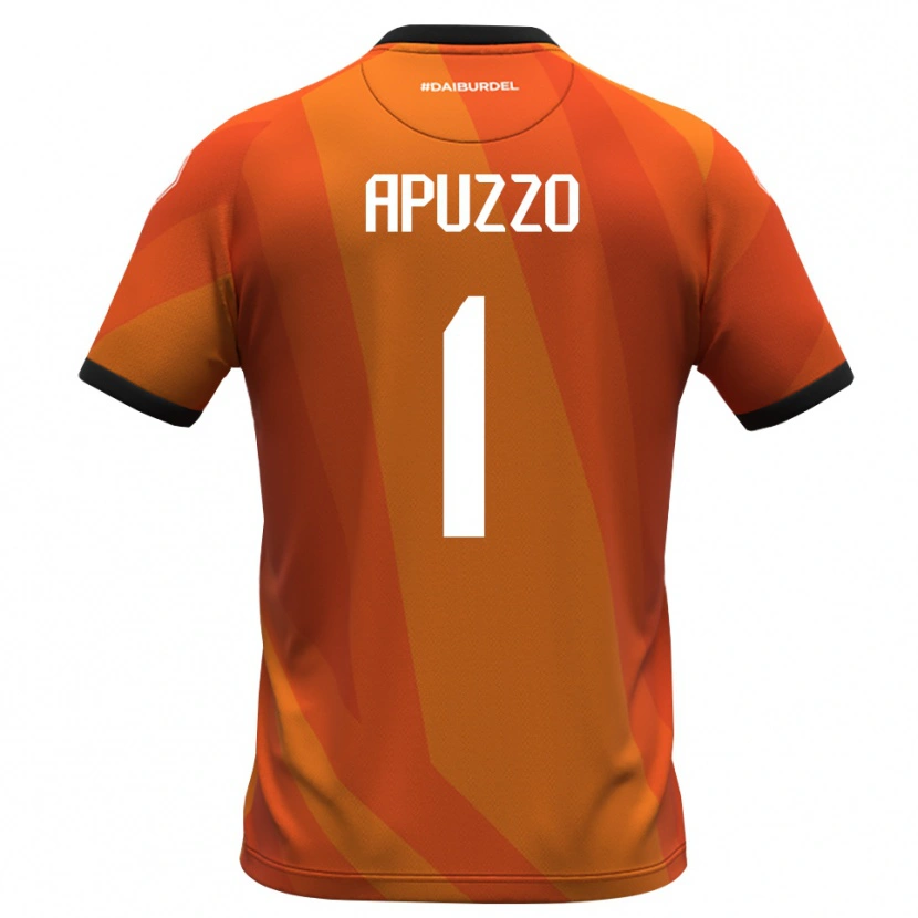 Danxen Kobiety Davide Apuzzo #1 Koralowy Biały Czarny Koszulka Bramkarska 2025/26