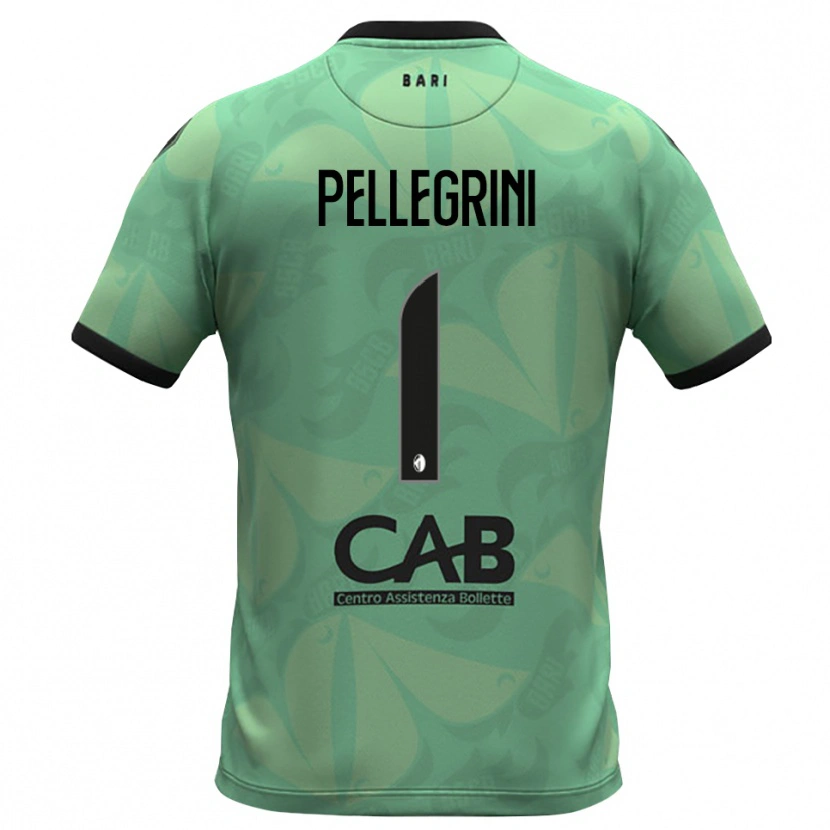 Danxen Kobiety Luigi Pellegrini #1 Ciemny Morski Zielony Koszulka Bramkarska 2025/26