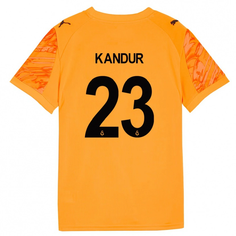 Danxen Kobiety Müge Kandur #23 Ciemny Pomarańczowy Czarny Koszulka Bramkarska 2025/26