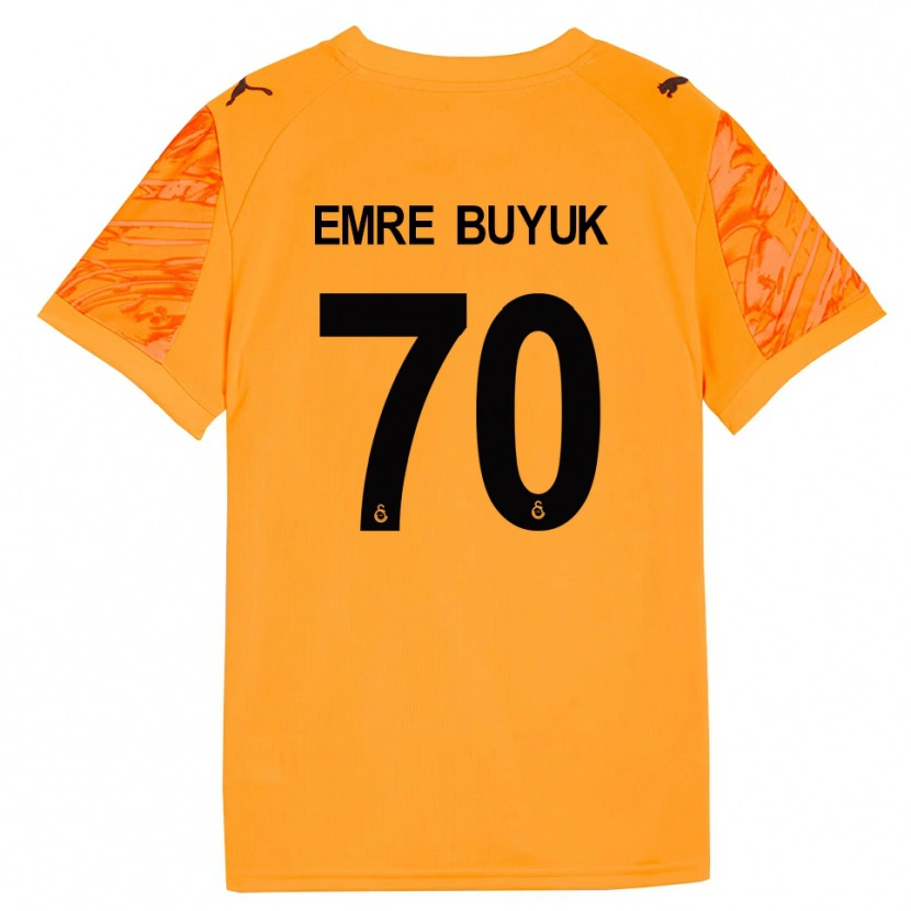 Danxen Kobiety Enes Emre Büyük #70 Ciemny Pomarańczowy Czarny Koszulka Bramkarska 2025/26
