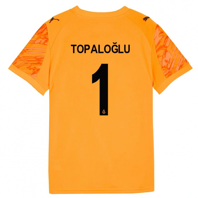 Danxen Kobiety Eren Topaloğlu #1 Ciemny Pomarańczowy Czarny Koszulka Bramkarska 2025/26