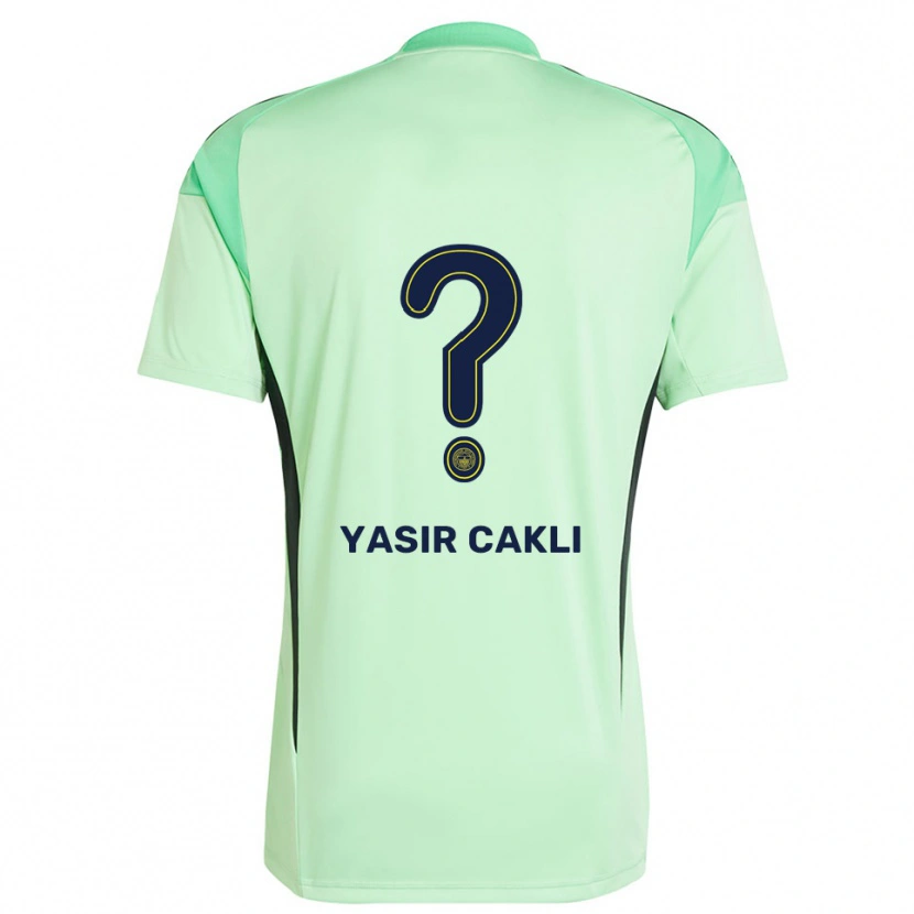 Danxen Kobiety Ali Yasir Caklı #0 Jasnozielony Czarny Koszulka Bramkarska 2025/26