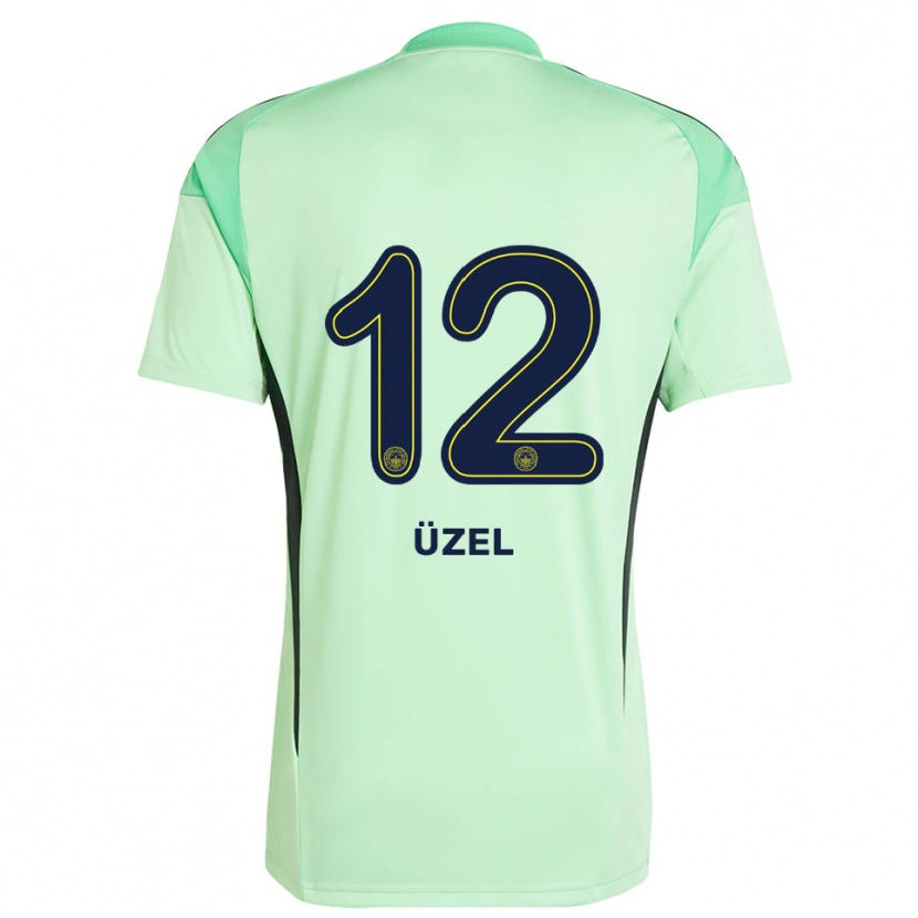 Danxen Kobiety Nevzat Üzel #12 Jasnozielony Czarny Koszulka Bramkarska 2025/26