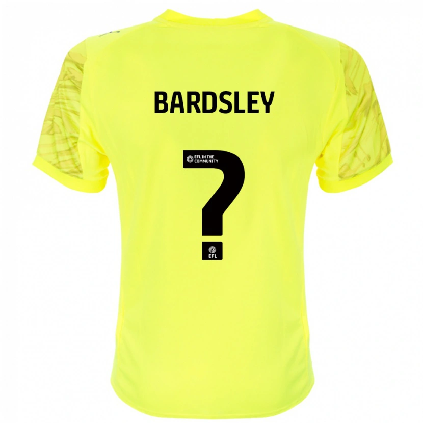 Danxen Kobiety Harvey Bardsley #0 Czarny Żółty Koszulka Bramkarska 2025/26