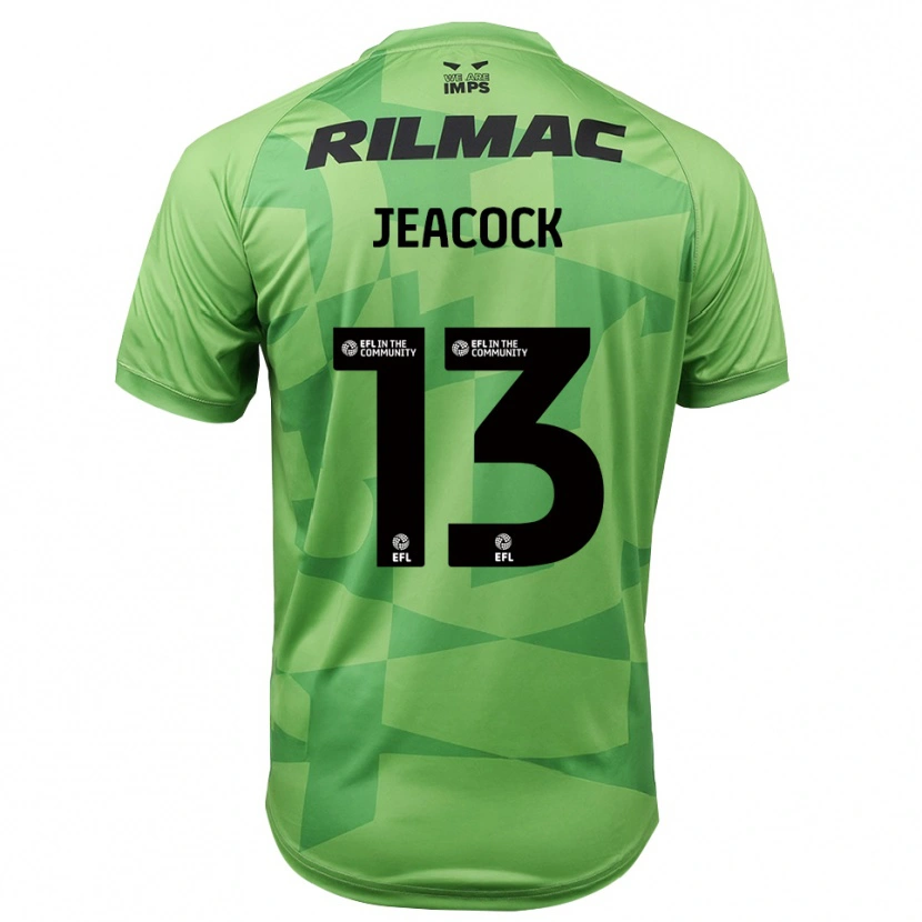Danxen Kobiety Zach Jeacock #13 Jasna Zieleń Koszulka Bramkarska 2025/26