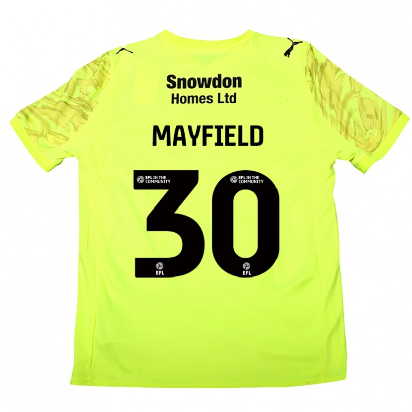 Danxen Kobiety Holly Mayfield #30 Fluorescencyjna Zieleń Koszulka Bramkarska 2025/26