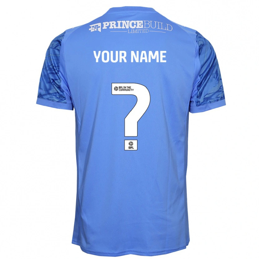 Danxen Kobiety Peterborough United Błękit Cyjana Koszulka Bramkarska 2025/26