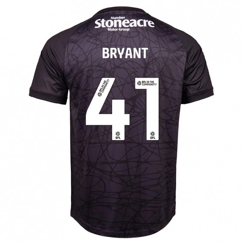 Danxen Kobiety Jacob Bryant #41 Czarny I Biały Koszulka Bramkarska 2025/26