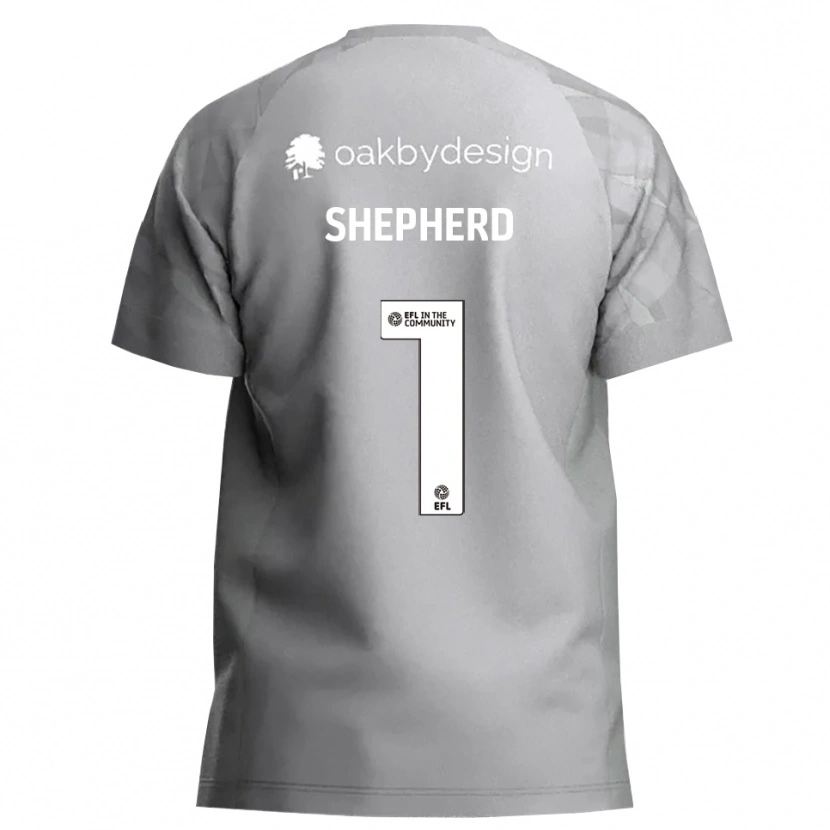 Danxen Kobiety Frankie Shepherd #1 Ciemny Szary Koszulka Bramkarska 2025/26