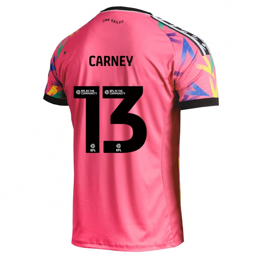 Danxen Kobiety Jacob Carney #13 Magenta Koszulka Bramkarska 2025/26