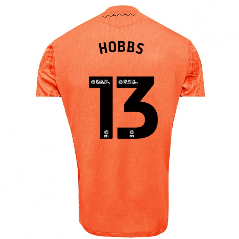 Danxen Kobiety Charlie Hobbs #13 Czarno-Pomarańczowy Koszulka Bramkarska 2025/26