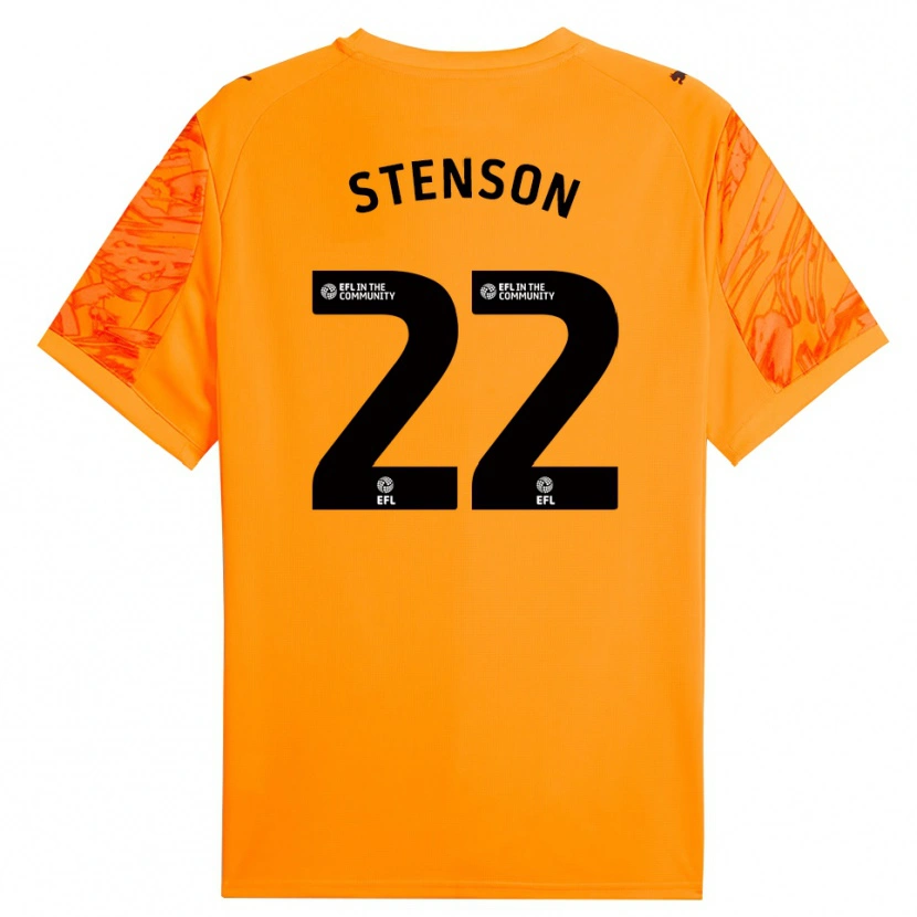 Danxen Kobiety Fran Stenson #22 Pomarańczowy I Czarny Koszulka Bramkarska 2025/26
