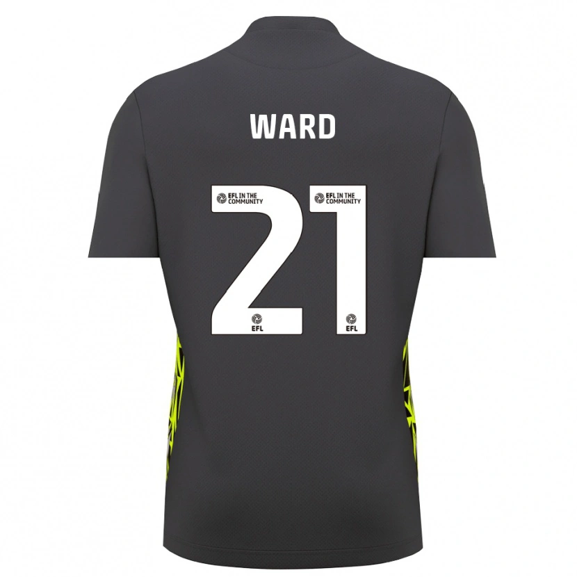 Danxen Kobiety Danny Ward #21 Leśno-Szary Zielony Koszulka Bramkarska 2025/26