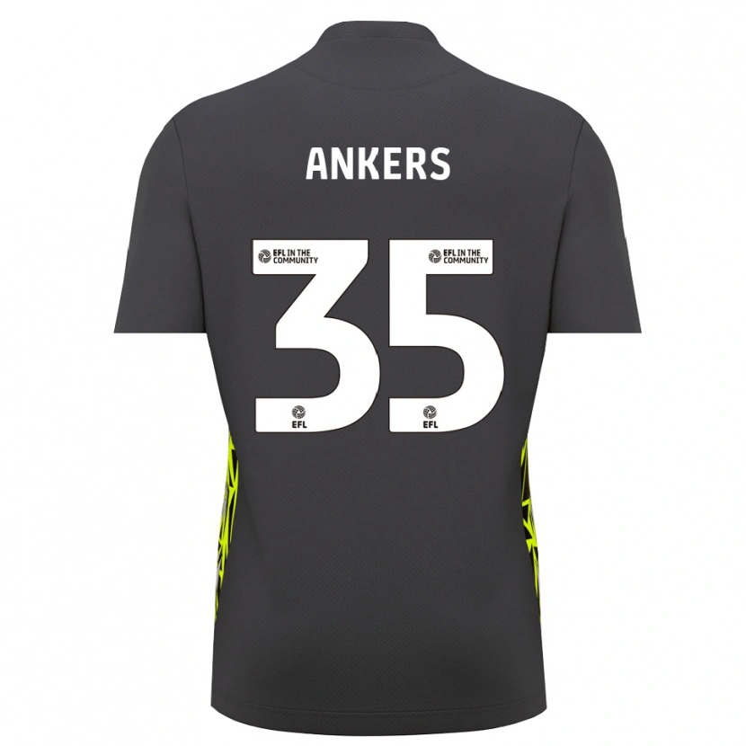 Danxen Kobiety Chloe Ankers #35 Leśno-Szary Zielony Koszulka Bramkarska 2025/26