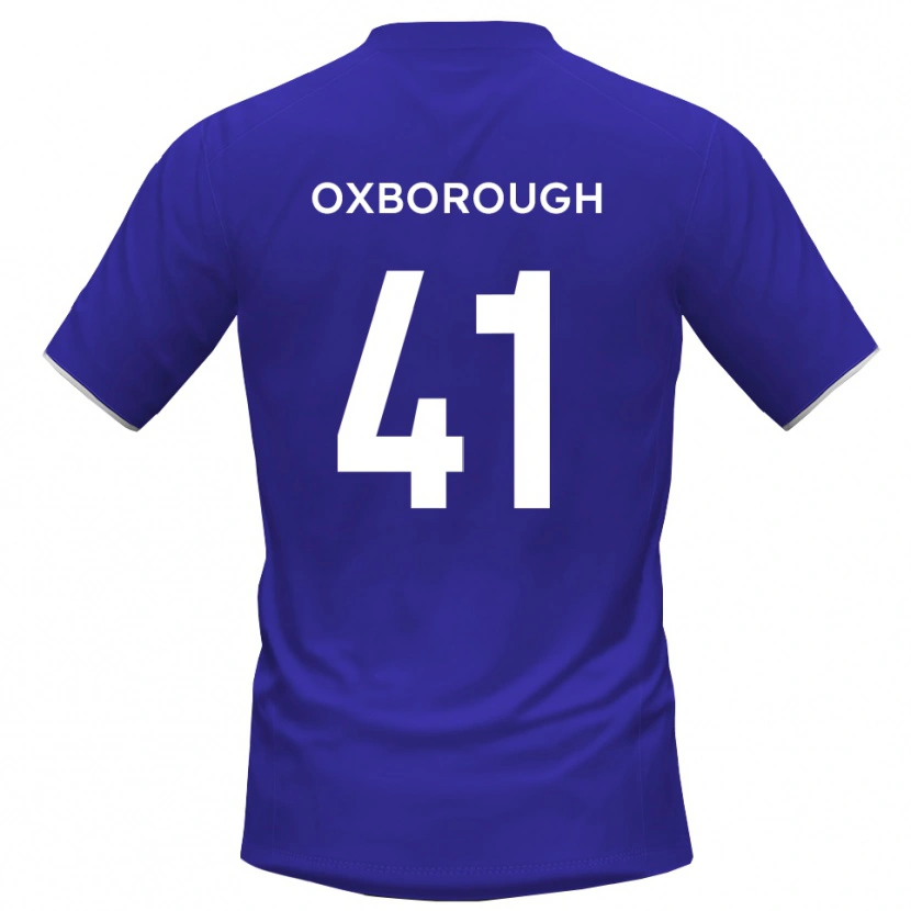 Danxen Kobiety Ewan Oxborough #41 Królewski Niebieski Koszulka Bramkarska 2025/26