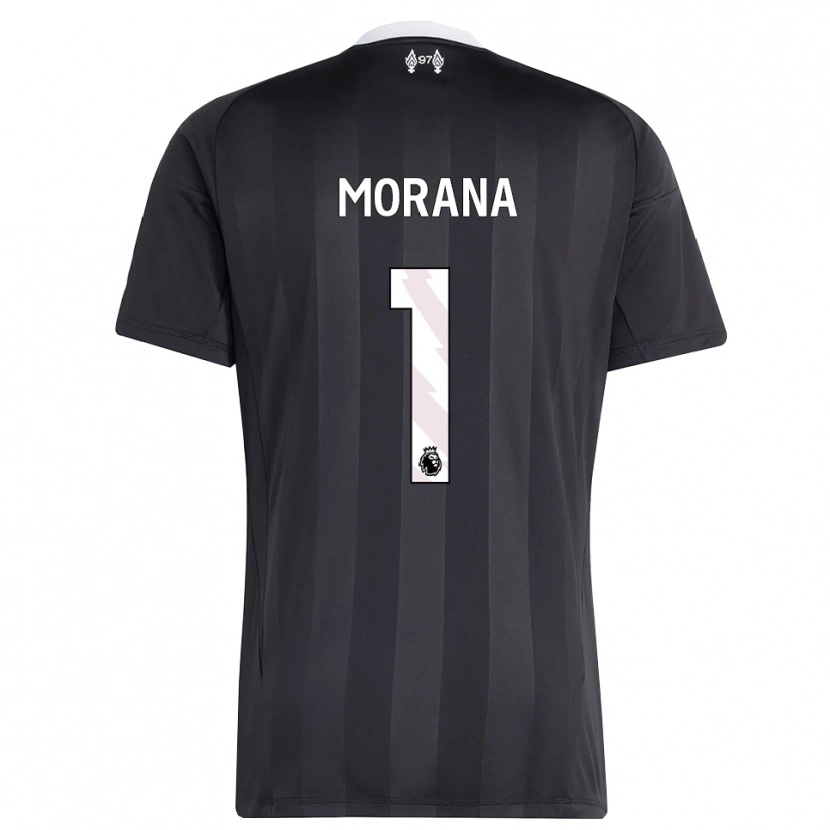 Danxen Kobiety Nathan Morana #1 Czarny Biały Koszulka Bramkarska 2025/26