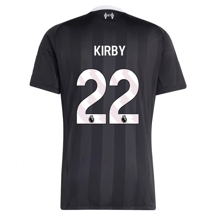 Danxen Kobiety Faye Kirby #22 Czarny Biały Koszulka Bramkarska 2025/26