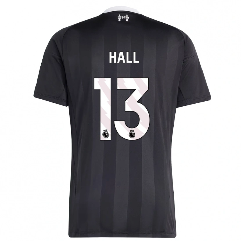 Danxen Kobiety Bailey Hall #13 Czarny Biały Koszulka Bramkarska 2025/26