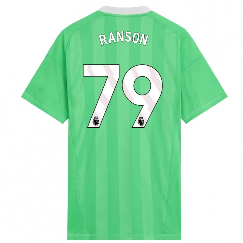 Danxen Kobiety Khari Ranson #79 Jasnozielony Biały Koszulka Bramkarska 2025/26