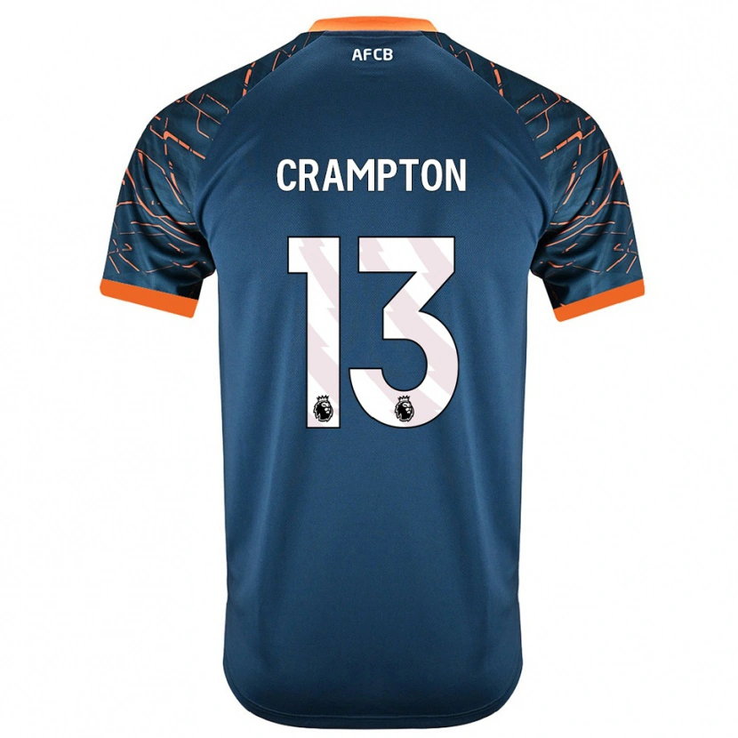 Danxen Kobiety Kai Crampton #13 Ciemnoniebieski Łupek Koszulka Bramkarska 2025/26