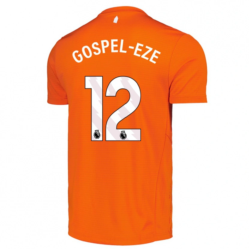 Danxen Kobiety Goodness Gospel-Eze #12 Pomarańczowy Czarny Koszulka Bramkarska 2025/26