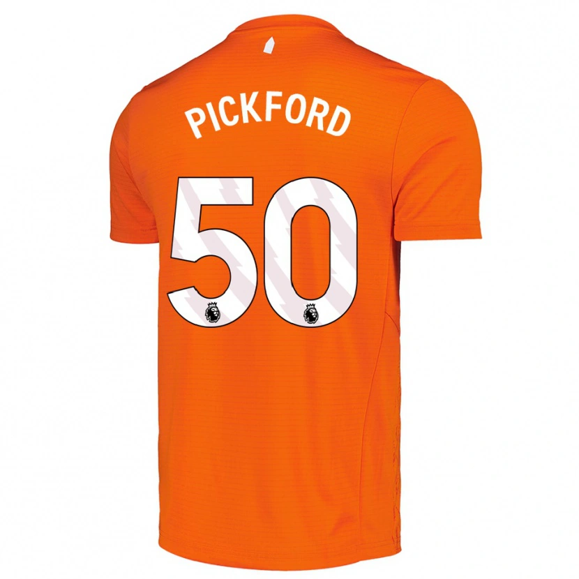 Danxen Kobiety George Pickford #50 Pomarańczowy Czarny Koszulka Bramkarska 2025/26