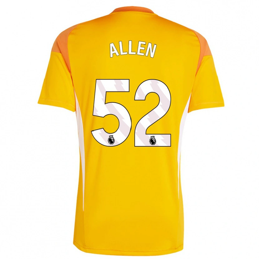 Danxen Kobiety Michael Allen #52 Pomarańczowy Biały Koszulka Bramkarska 2025/26