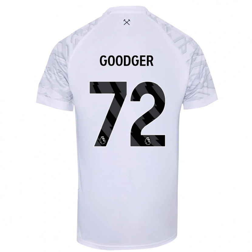 Danxen Kobiety Tommy Goodger #72 Czarny Biały Koszulka Bramkarska 2025/26