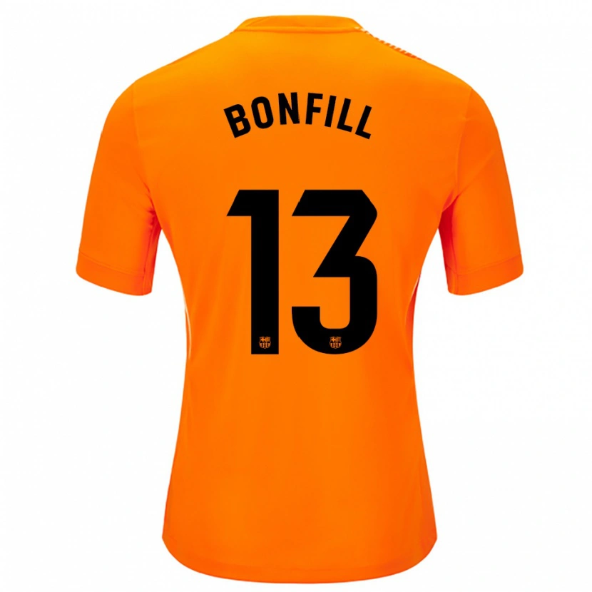 Danxen Kobiety Max Bonfill #13 Pomarańczowo Czarny Koszulka Bramkarska 2025/26