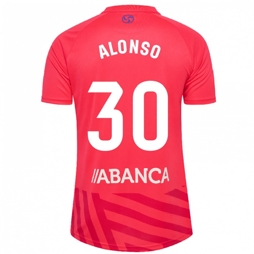 Danxen Kobiety Adriana Alonso #30 Czerwono Biały Koszulka Bramkarska 2025/26