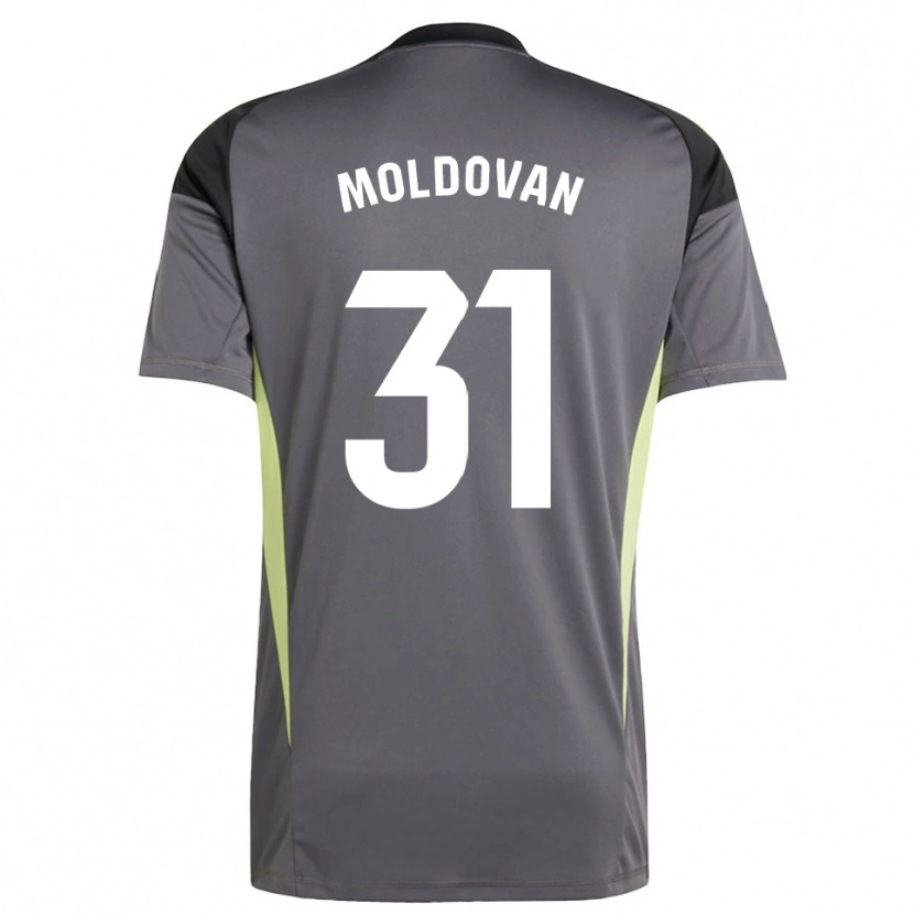 Danxen Kobiety Horațiu Moldovan #31 Ciemno Szaro Czarny Koszulka Bramkarska 2025/26
