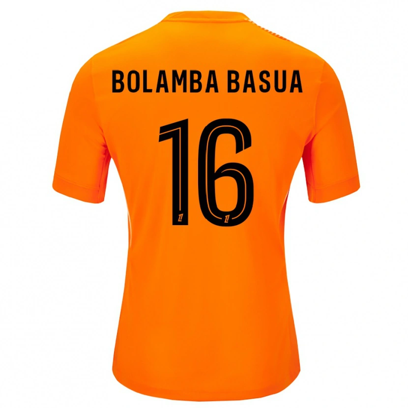 Danxen Kobiety Kévin Bolamba Basua #16 Pomarańczowo Czarny Koszulka Bramkarska 2025/26