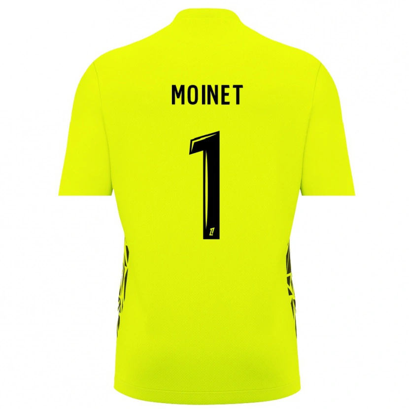 Danxen Kobiety Victor Moinet #1 Fluorescencyjna Zieleń Koszulka Bramkarska 2025/26