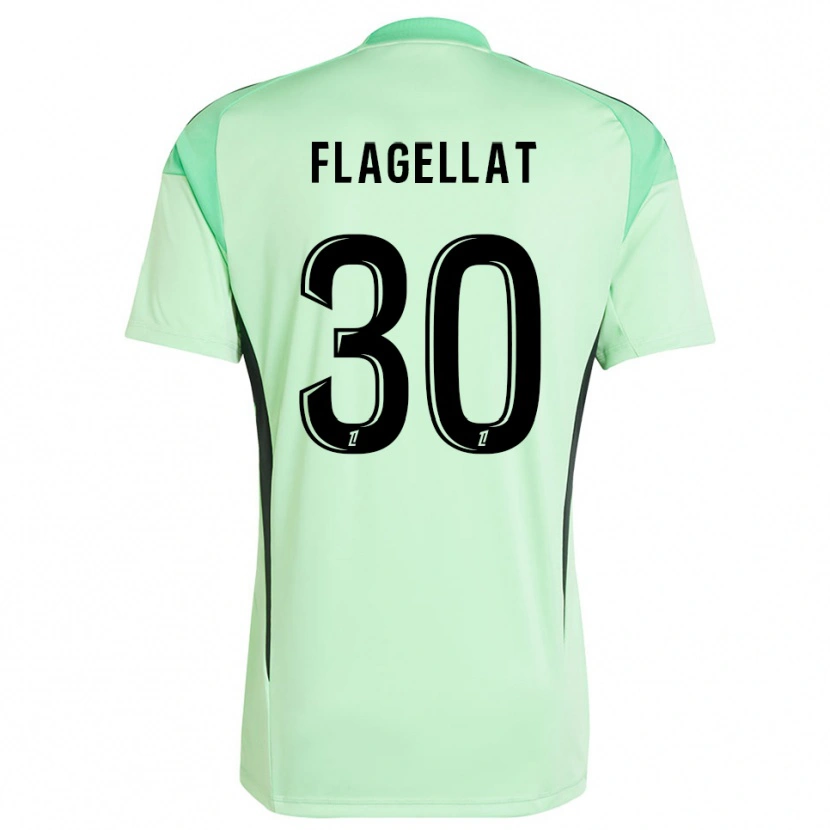 Danxen Kobiety Alizée Flagellat #30 Jasno Zielono Czarny Koszulka Bramkarska 2025/26