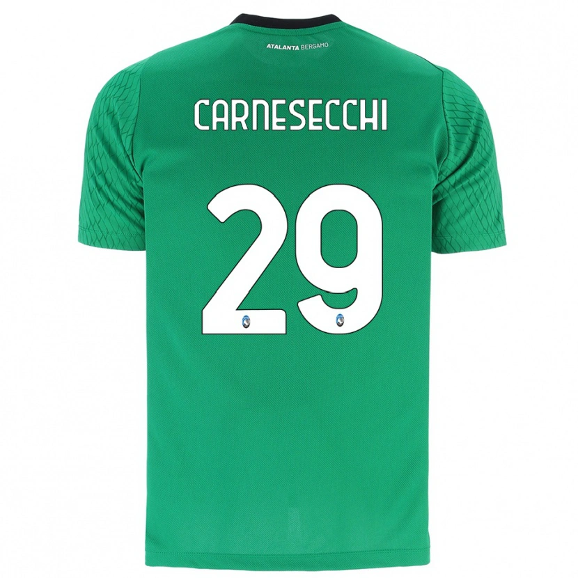 Danxen Kobiety Marco Carnesecchi #29 Szmaragdowy Zielony Koszulka Bramkarska 2025/26