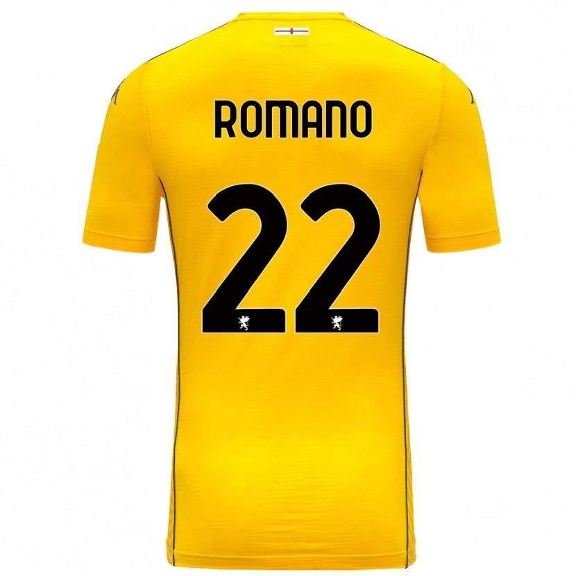 Danxen Kobiety Andrew Romano #22 Ciemnożółty Czarny Koszulka Bramkarska 2025/26