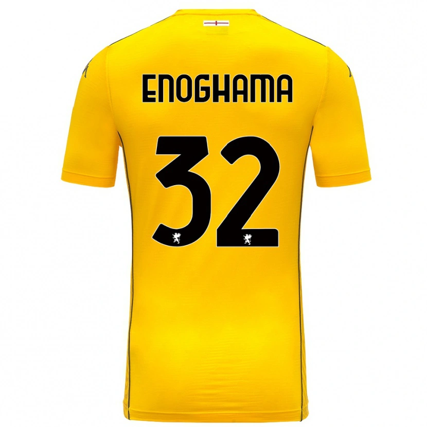Danxen Kobiety Isaac Enoghama #32 Ciemnożółty Czarny Koszulka Bramkarska 2025/26