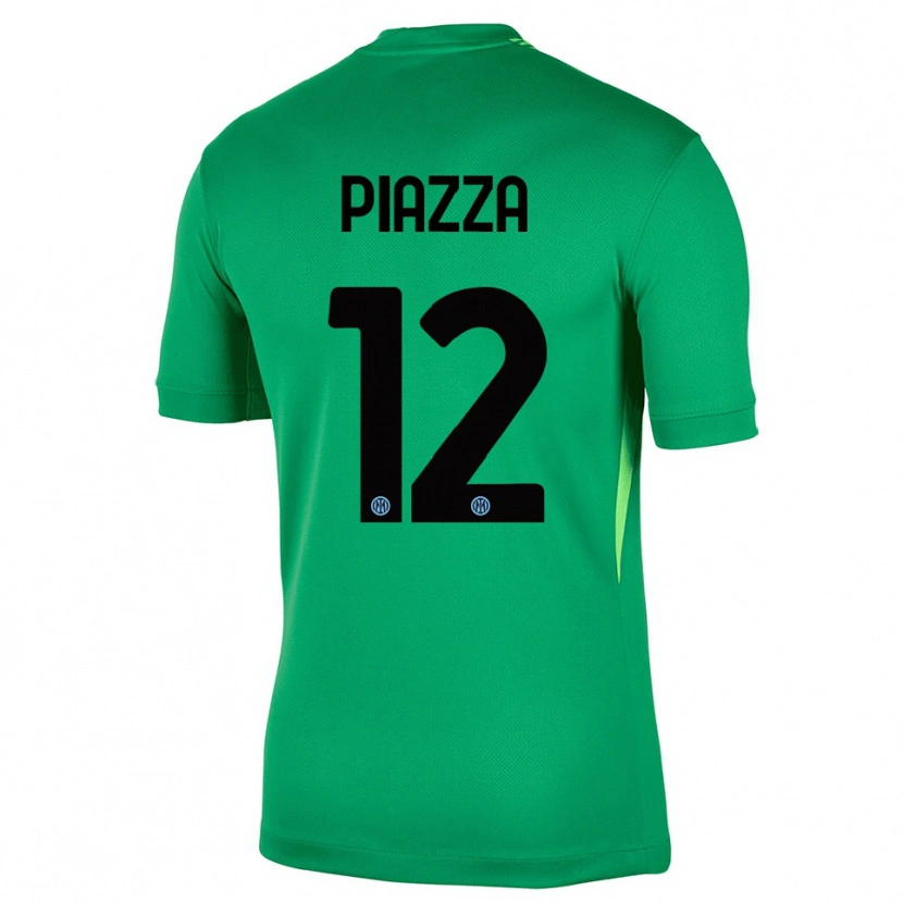 Danxen Kobiety Alessia Piazza #12 Jasnozielony Czarny Koszulka Bramkarska 2025/26