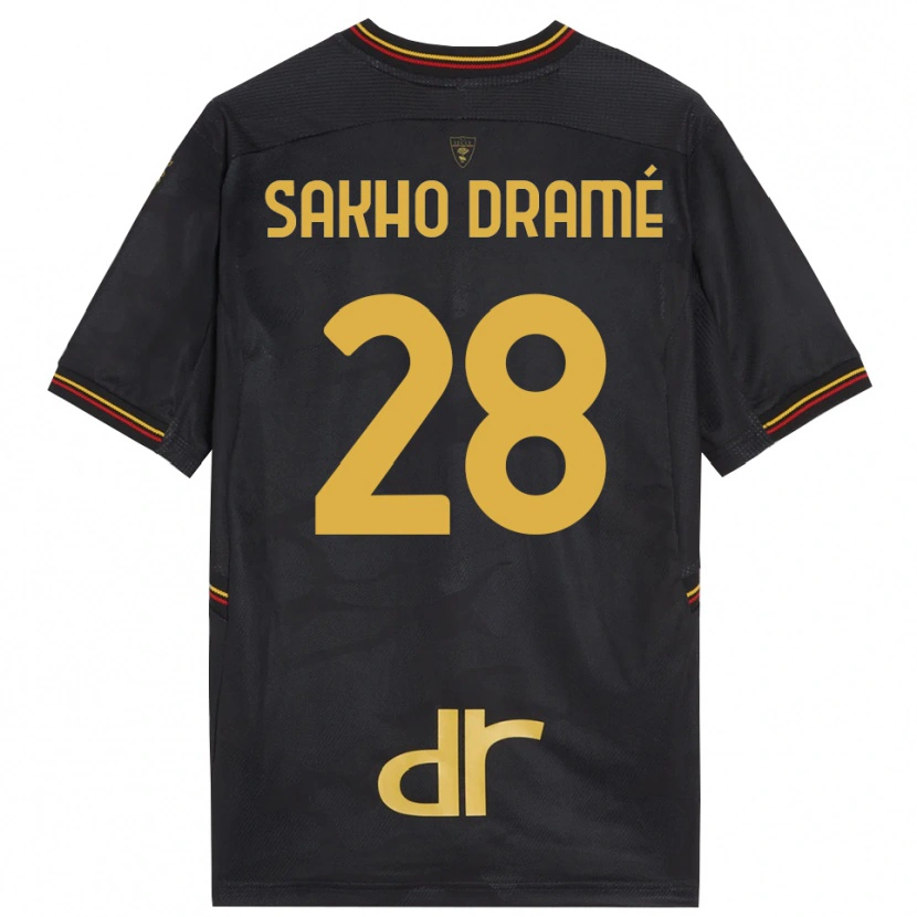 Danxen Kobiety Samba Sakho Dramé #28 Czarny Brązowy Koszulka Bramkarska 2025/26