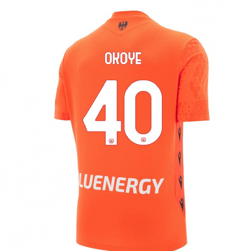 Danxen Kobiety Maduka Okoye #40 Pomarańczowy Czerwony Czarny Koszulka Bramkarska 2025/26